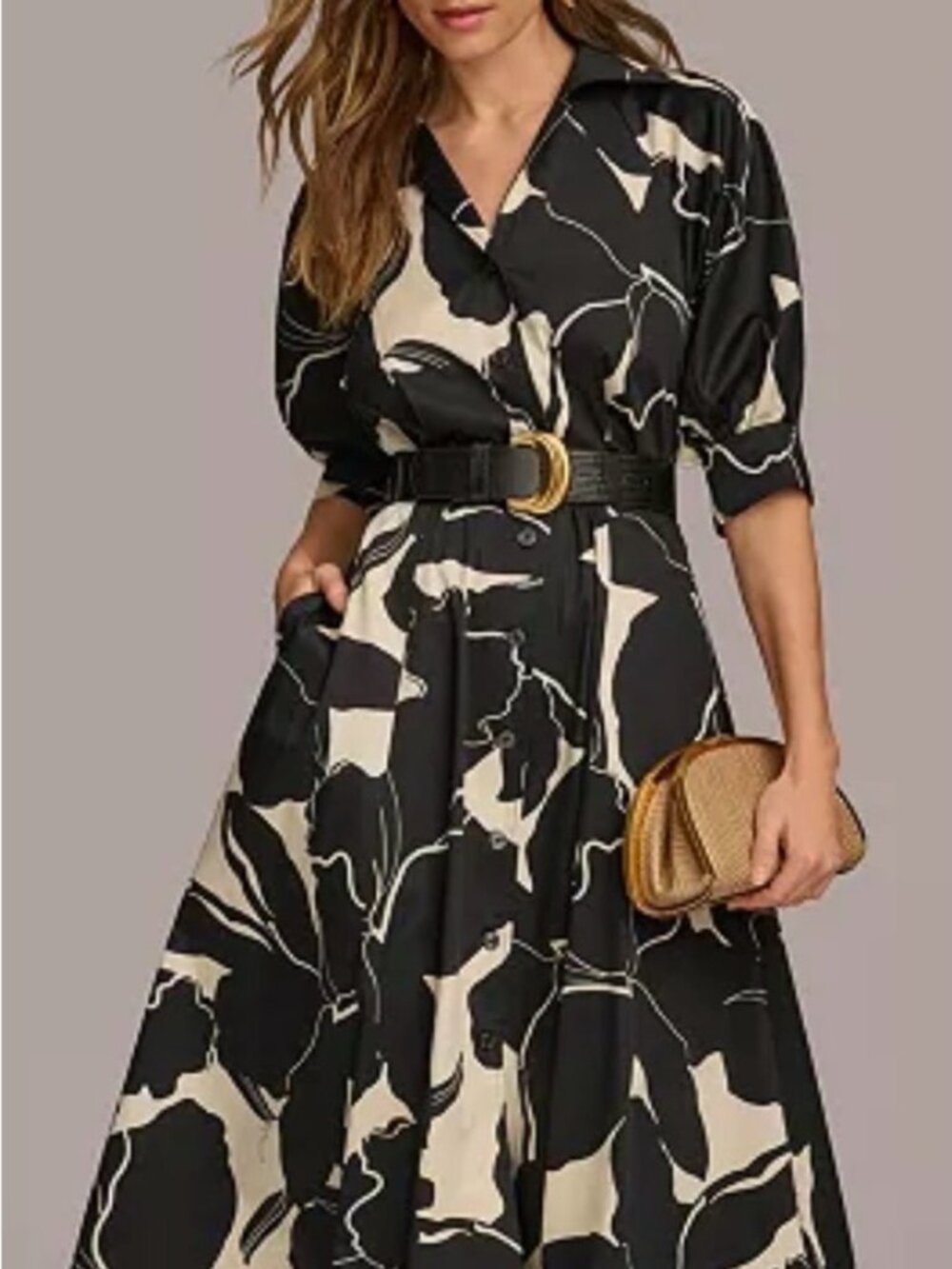 Donna Karen Shirt Dress